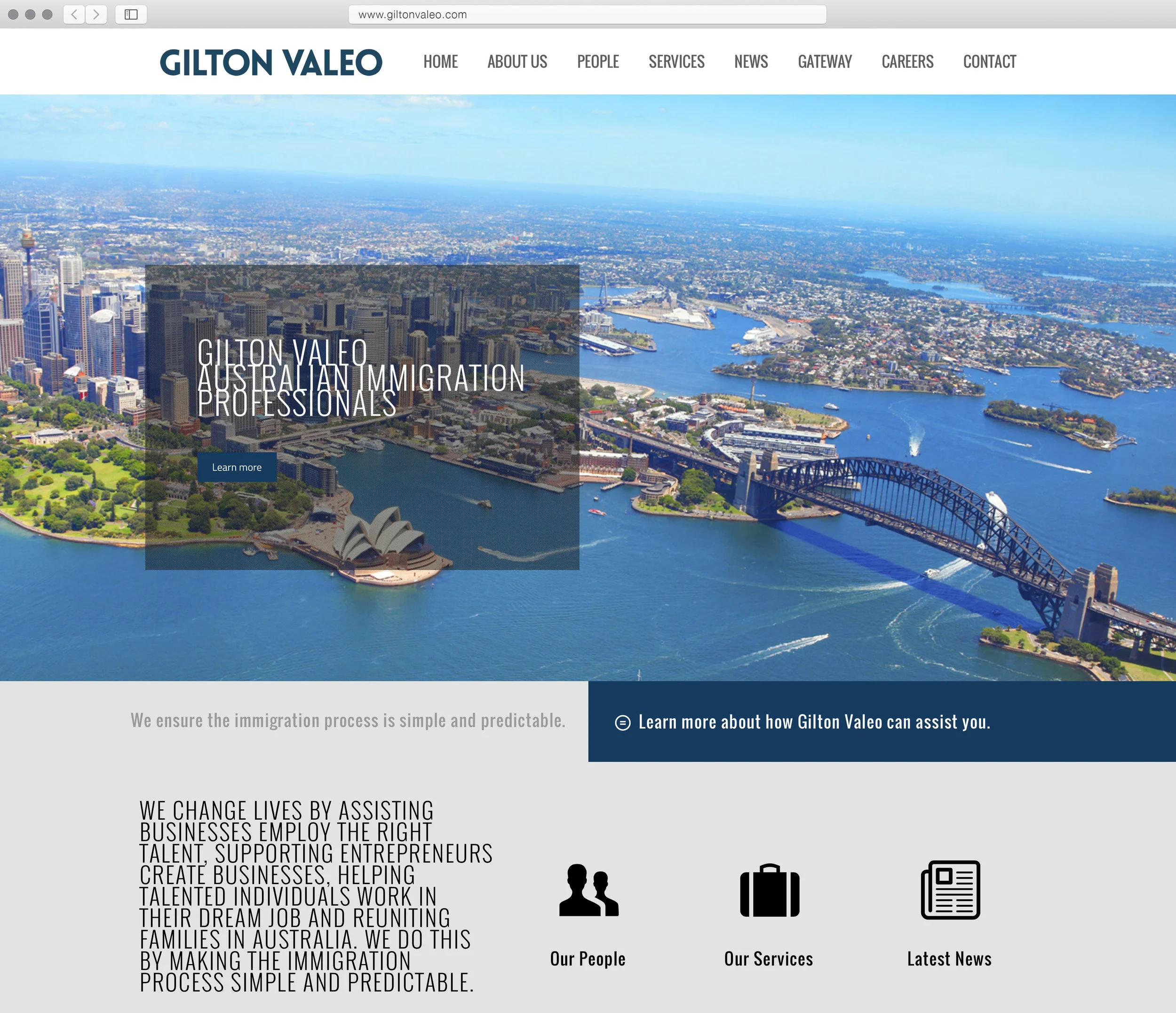 Gilton Valeo’s previous website