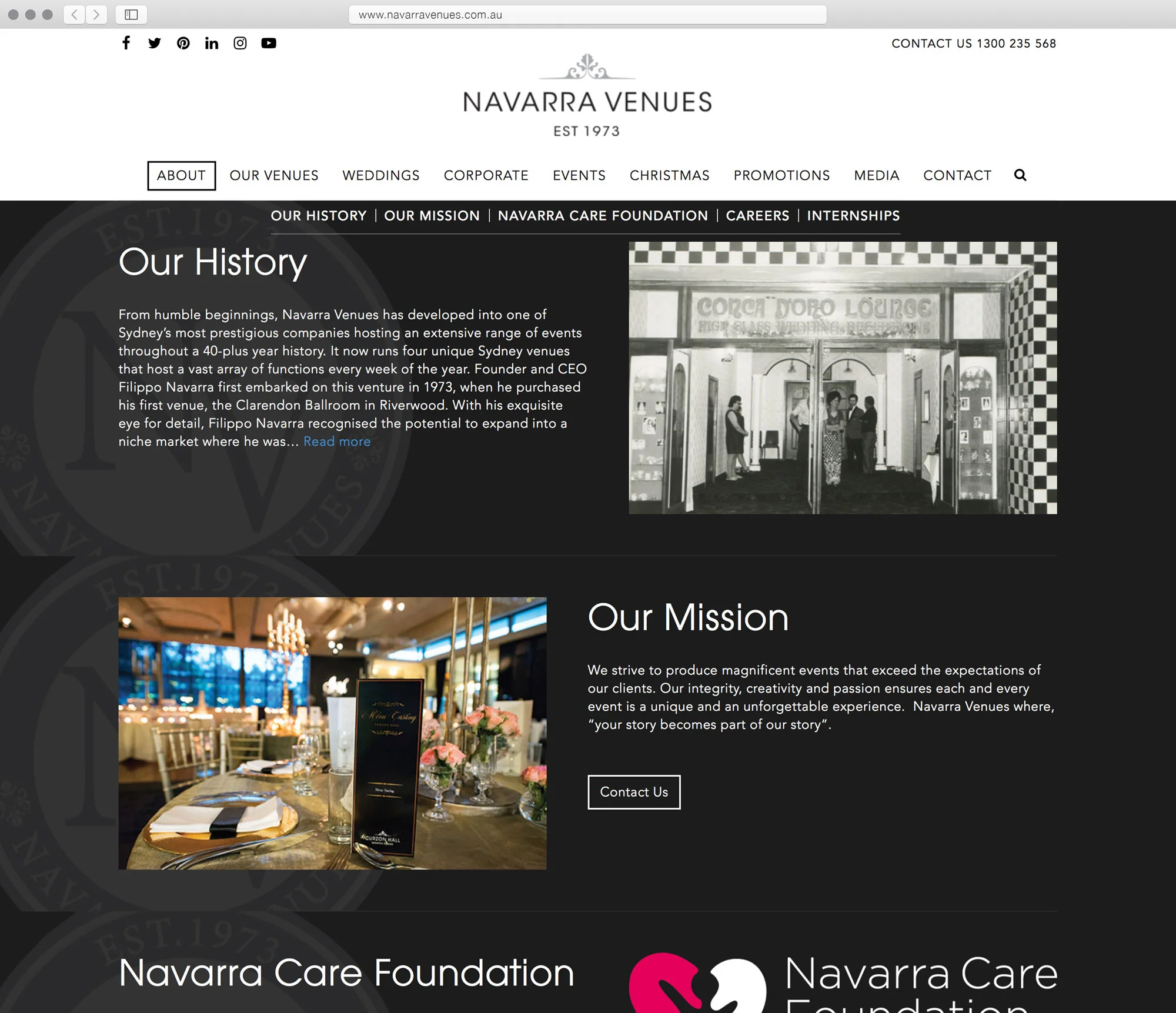 Old History section…