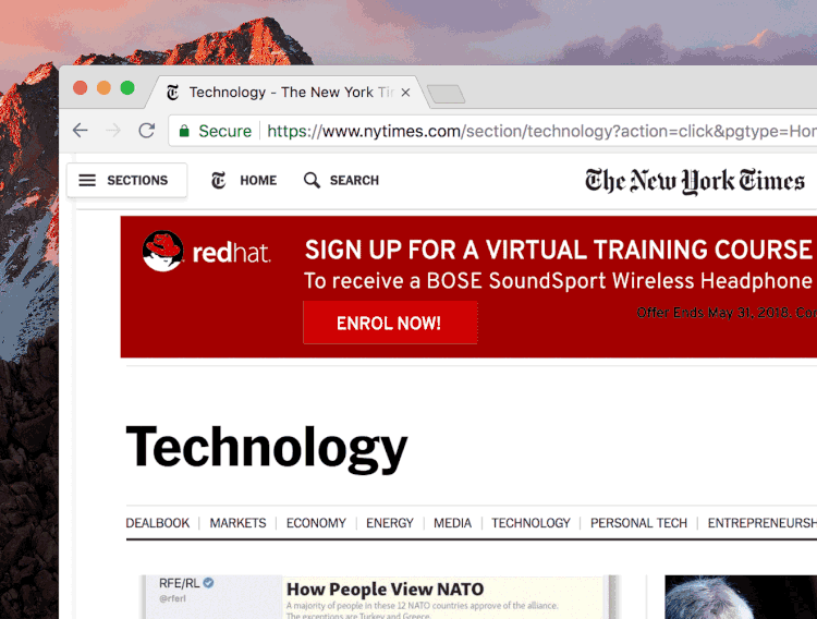 Online Ad Training Campaign