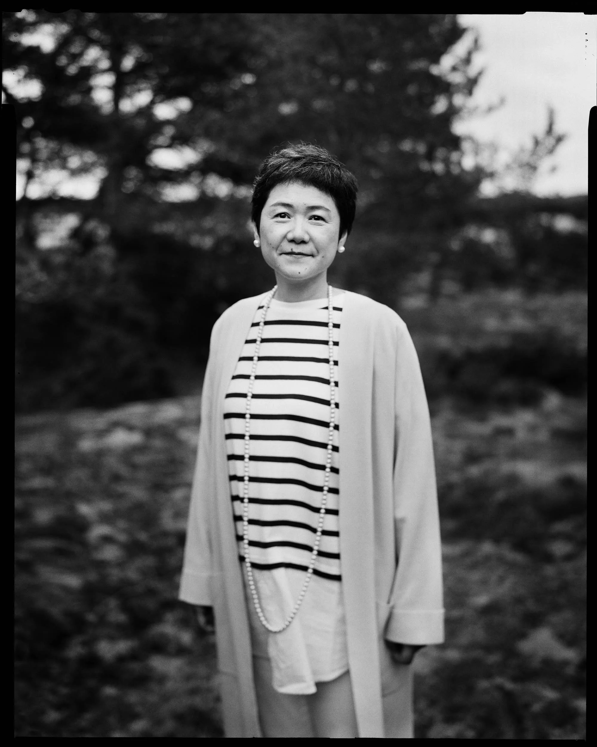 24 Scandinavia Project - Portrait of stranger with 4x5" viewcamera.