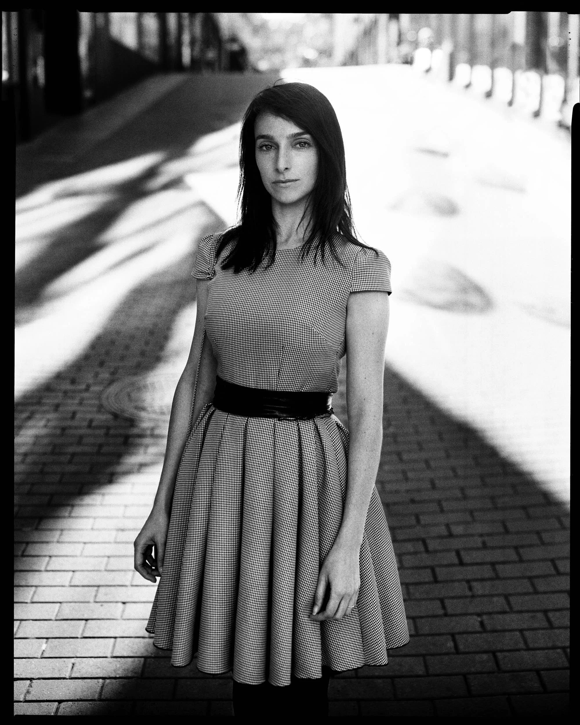 24 Scandinavia Project - Portrait of stranger with 4x5" viewcamera.