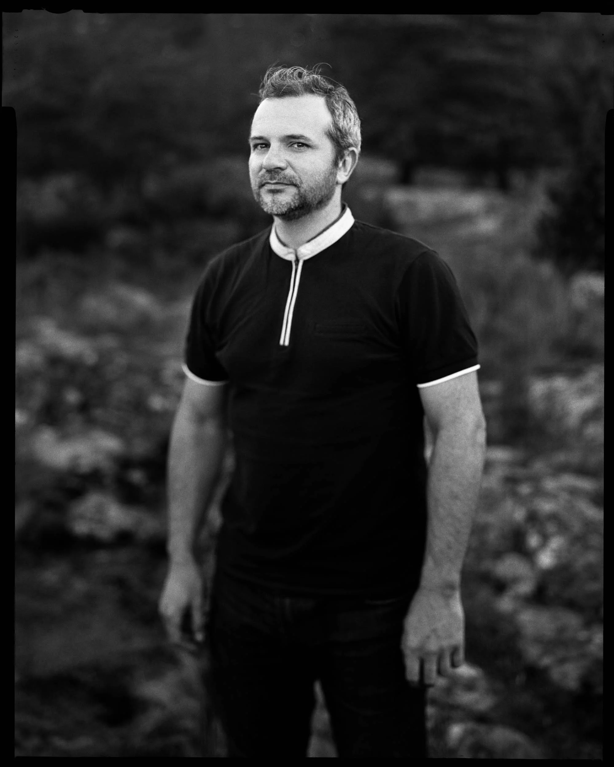 24 Scandinavia Project - Portrait of stranger with 4x5" viewcamera.