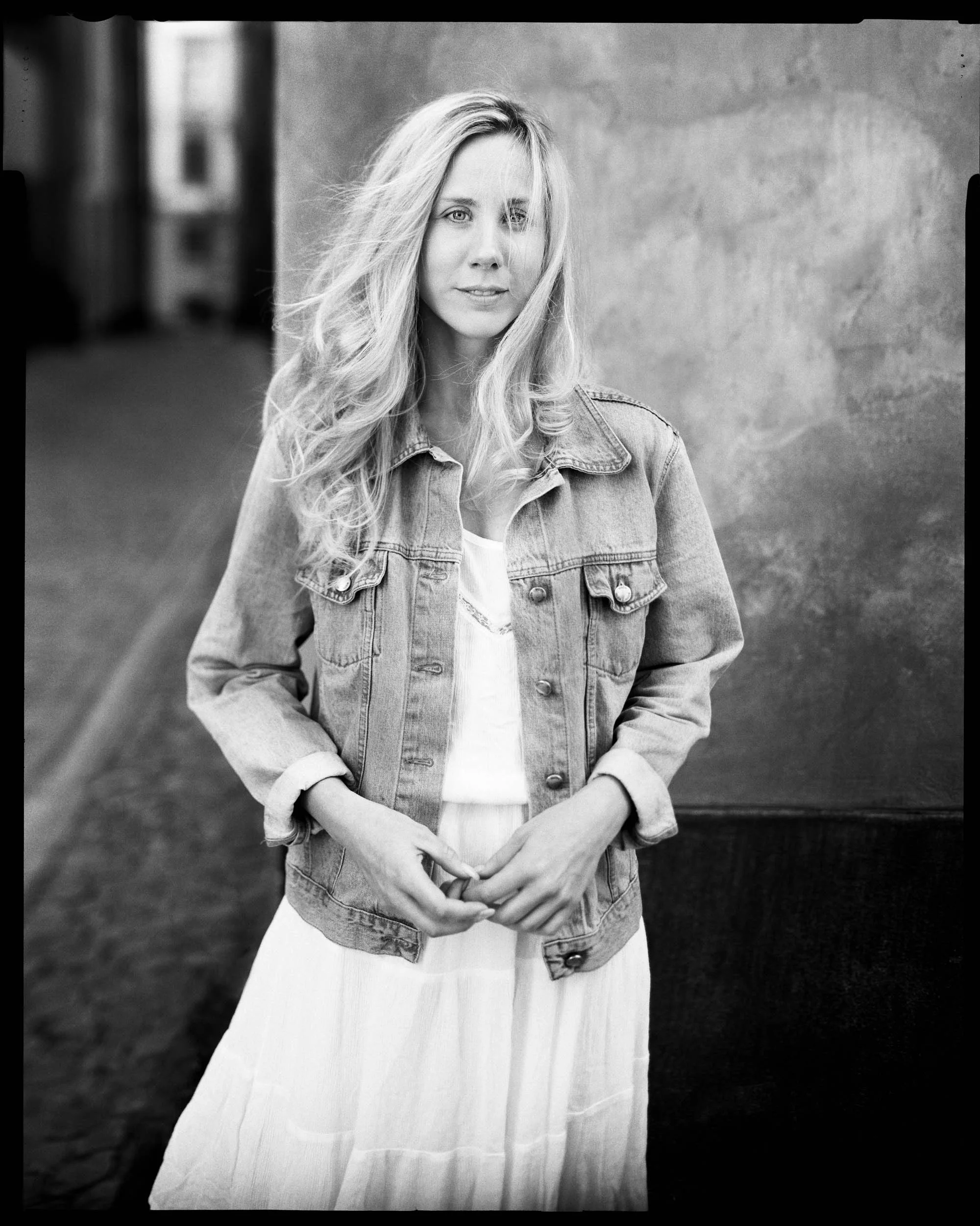 24 Scandinavia Project - Portrait of stranger with 4x5" viewcamera.