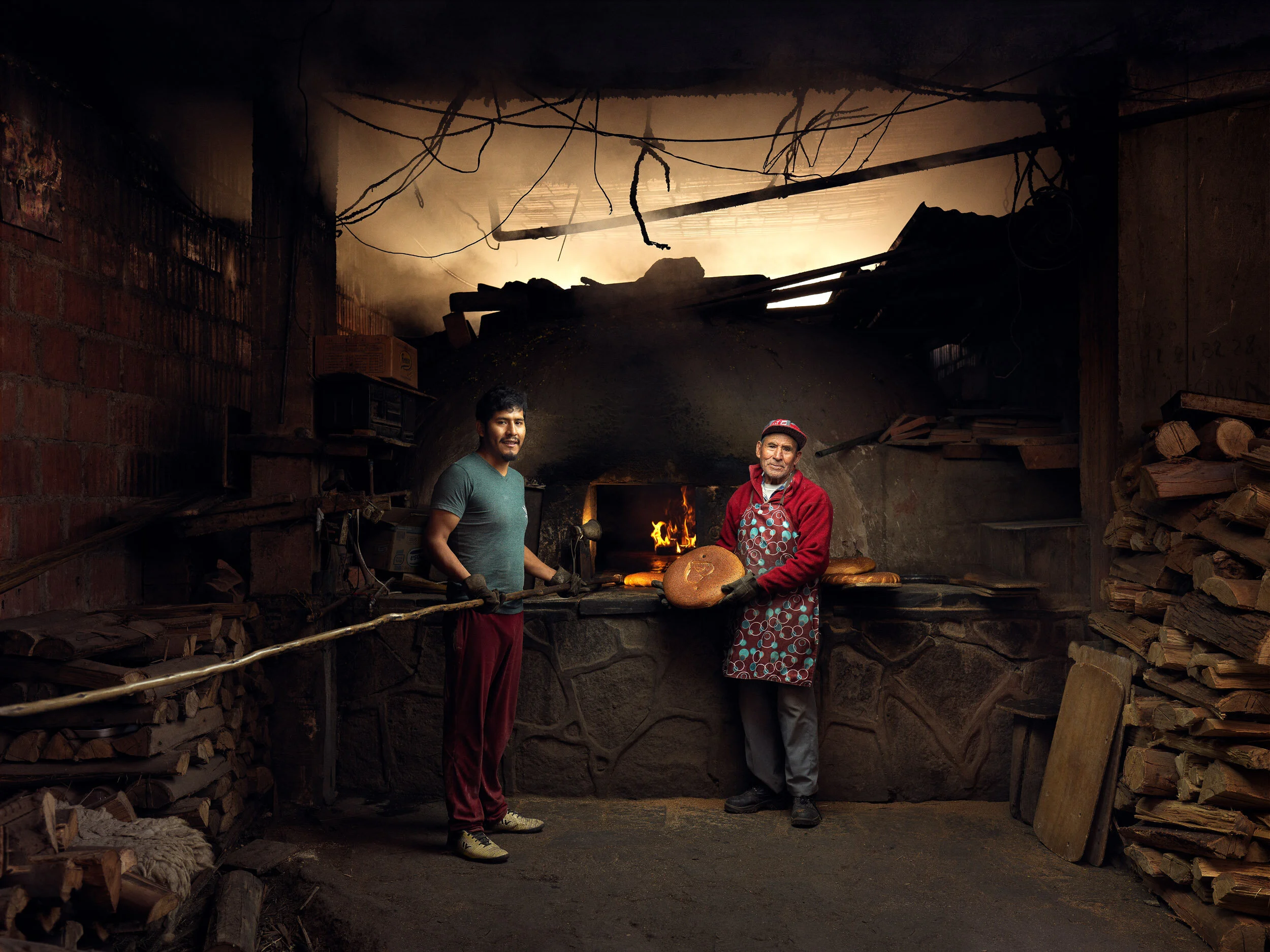 Antonio Licona Tarco & Grandson - Baker