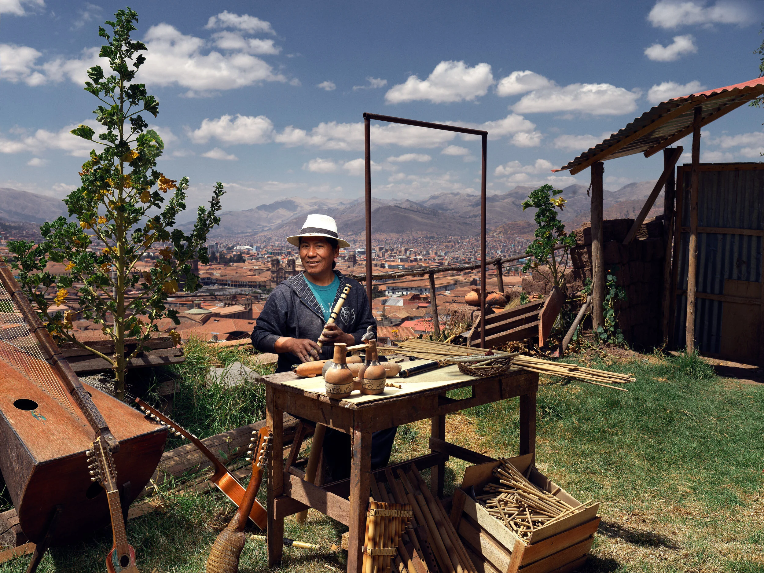 Jorge Choquewillka - Flute Maker