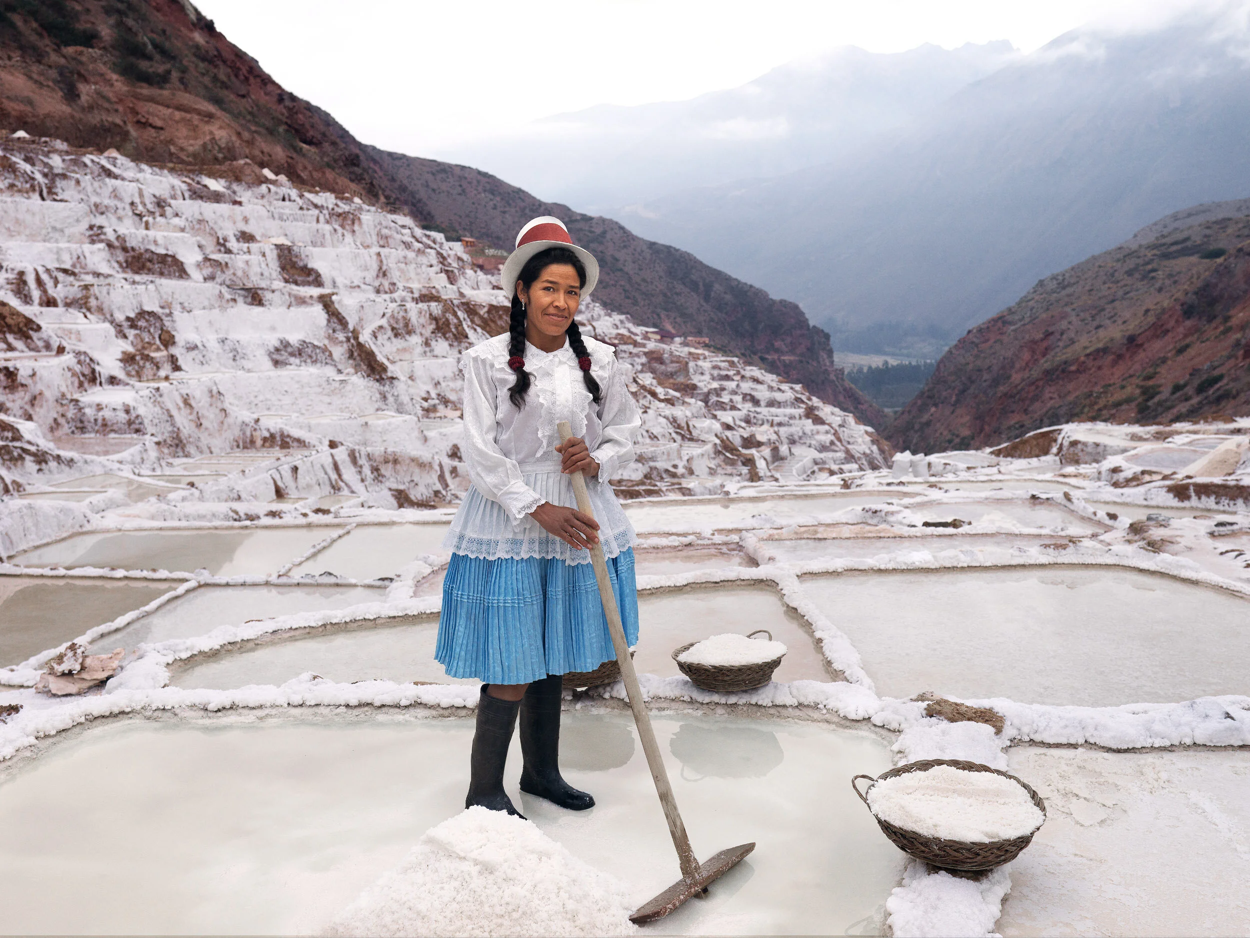Martha Tupayachi Tapia - Salt Harvester