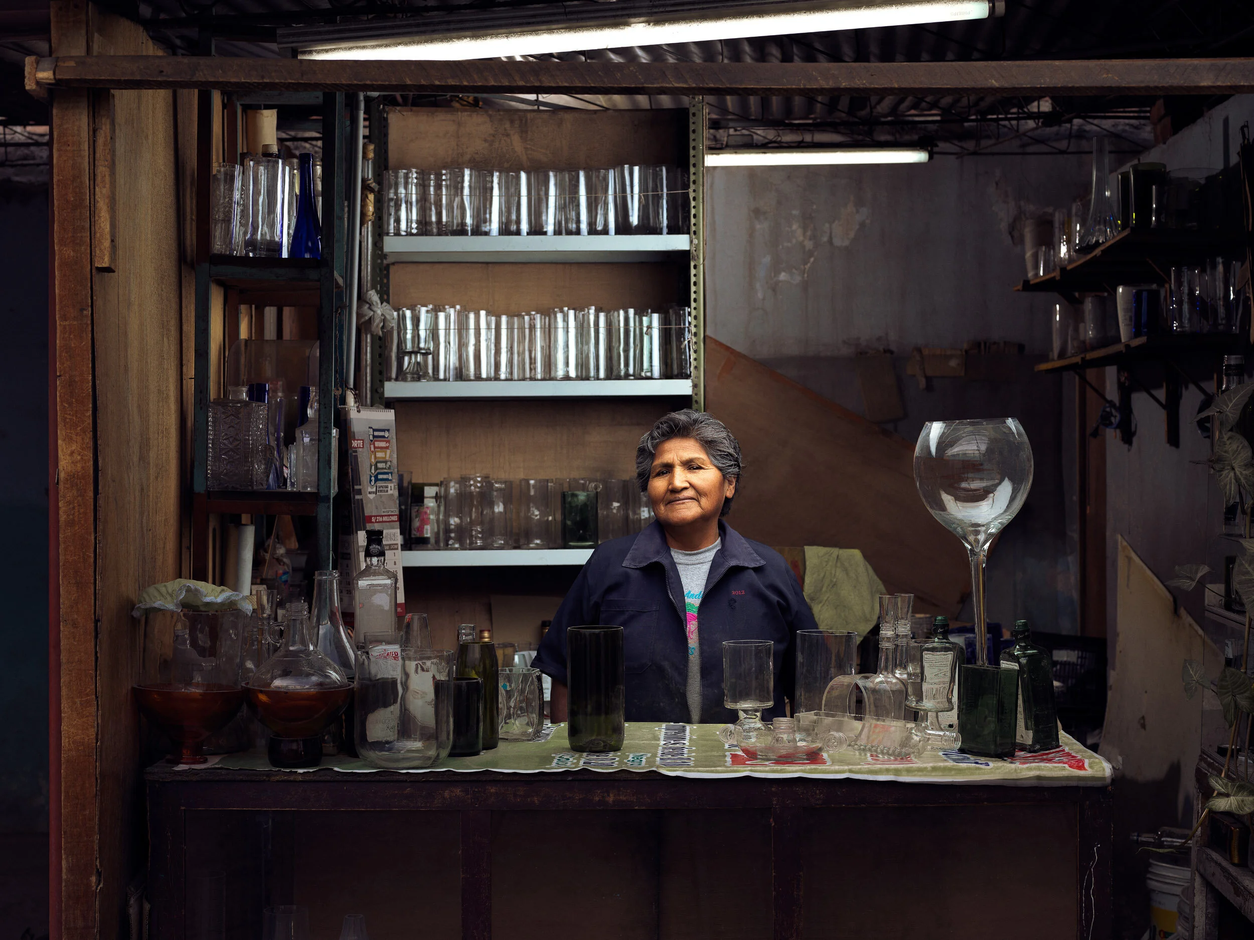 Assumption Signa Viuda de Visa - Glass worker