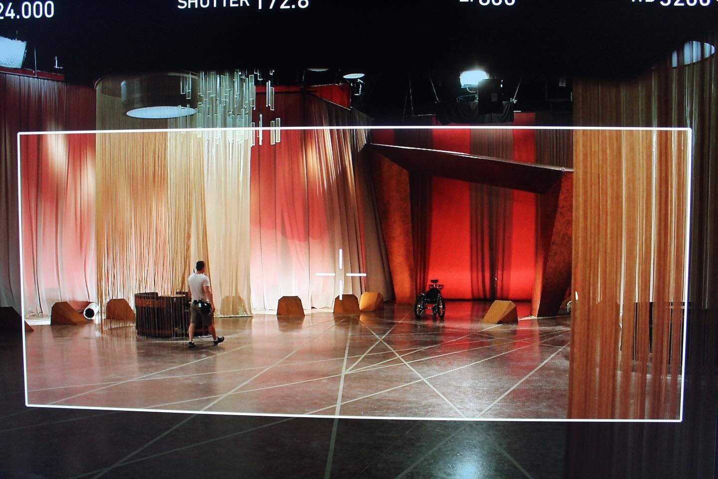 Lining up the interior ballroom. MindGamers 2014. #productiondesign #productiondesigner