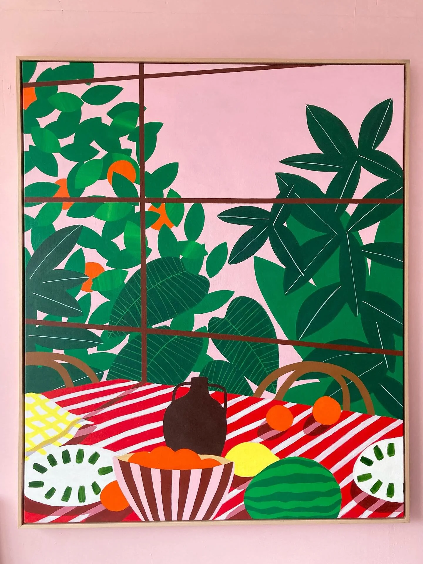 Currently on show with @artfriendgallery for @affordableartfairuk in Battersea park in London. Looking forward to visit on Saturday! ✨🍊🌞