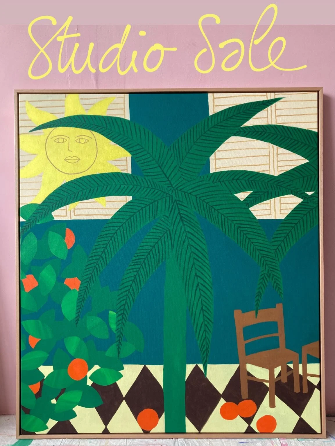 ✹ STUDIO SALE ✹ 
I&rsquo;m having a limited-time studio sale, a chance to collect original works on canvas and paper at special prices. I only have a studio sale twice a year.
Some pieces have never been shown, others are past favorites looking for t