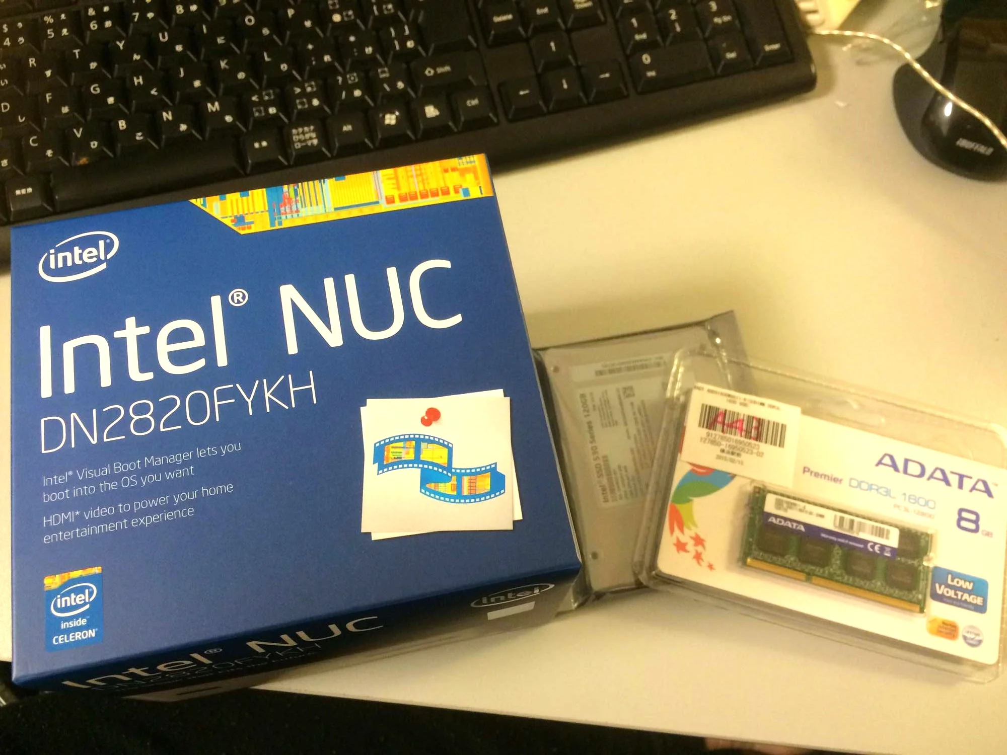 デジタルサイネージ計画Part1: INTELベアボーンDN2820FYKHにUbuntu desktopを設定