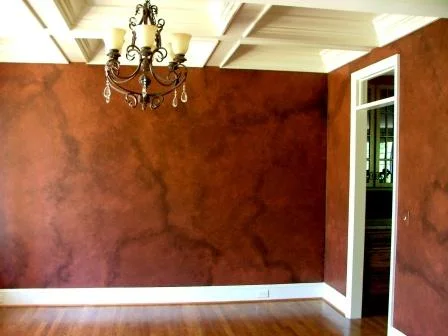 Antique Red Leather