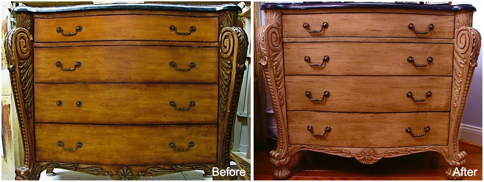 Refinished Chest of drawers