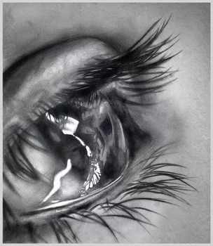 What do you see in this drawing? Now, what do you feel in this drawing?