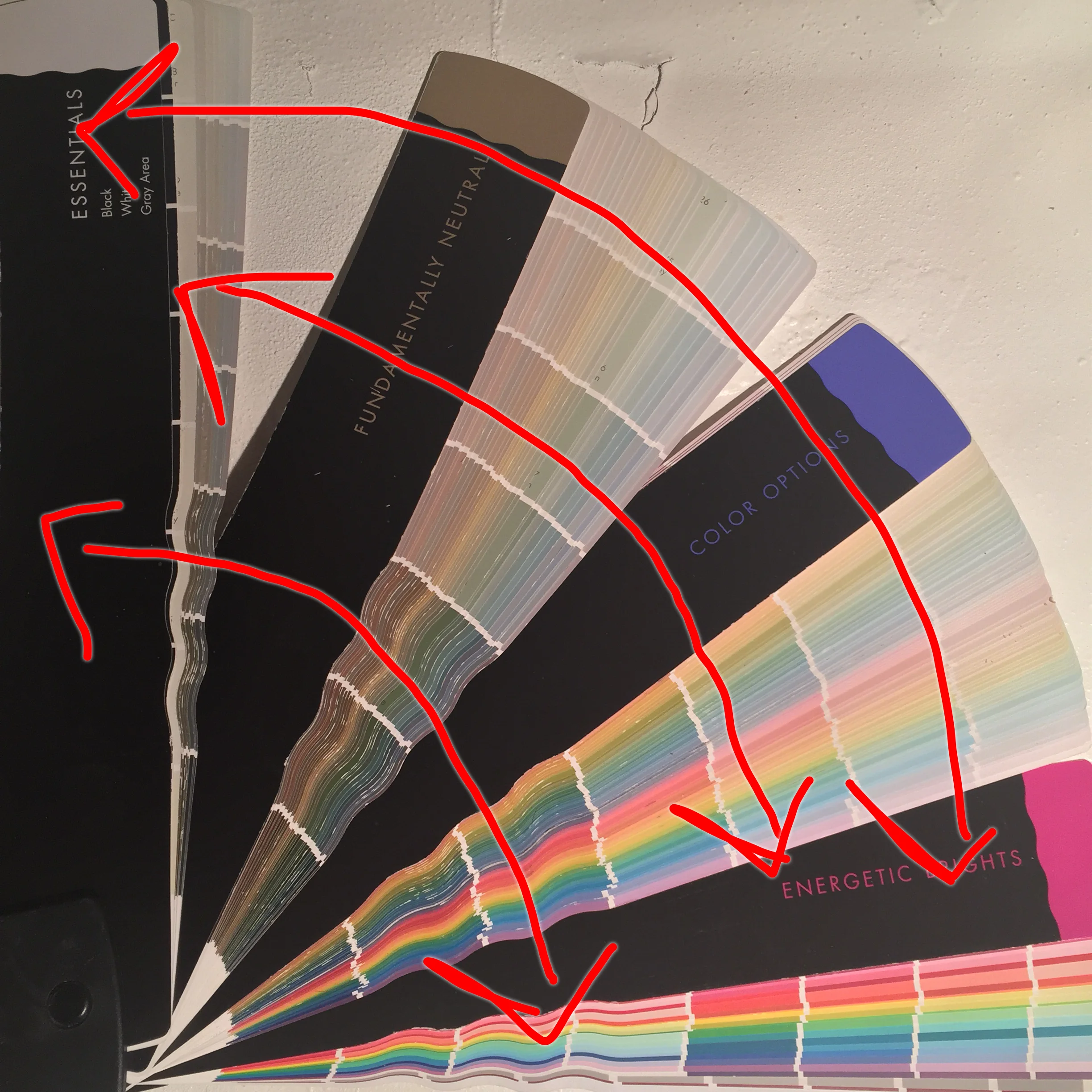 Select a depth of color for your entire home and choose colors from that tier throughout.