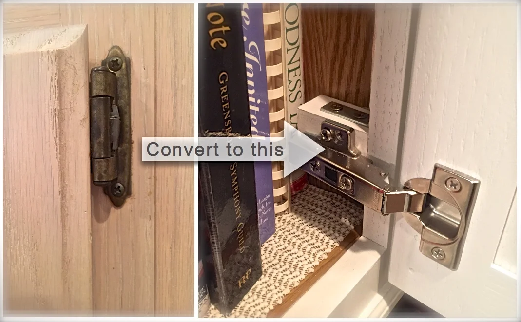 Hinge replacement is often a simple modification.