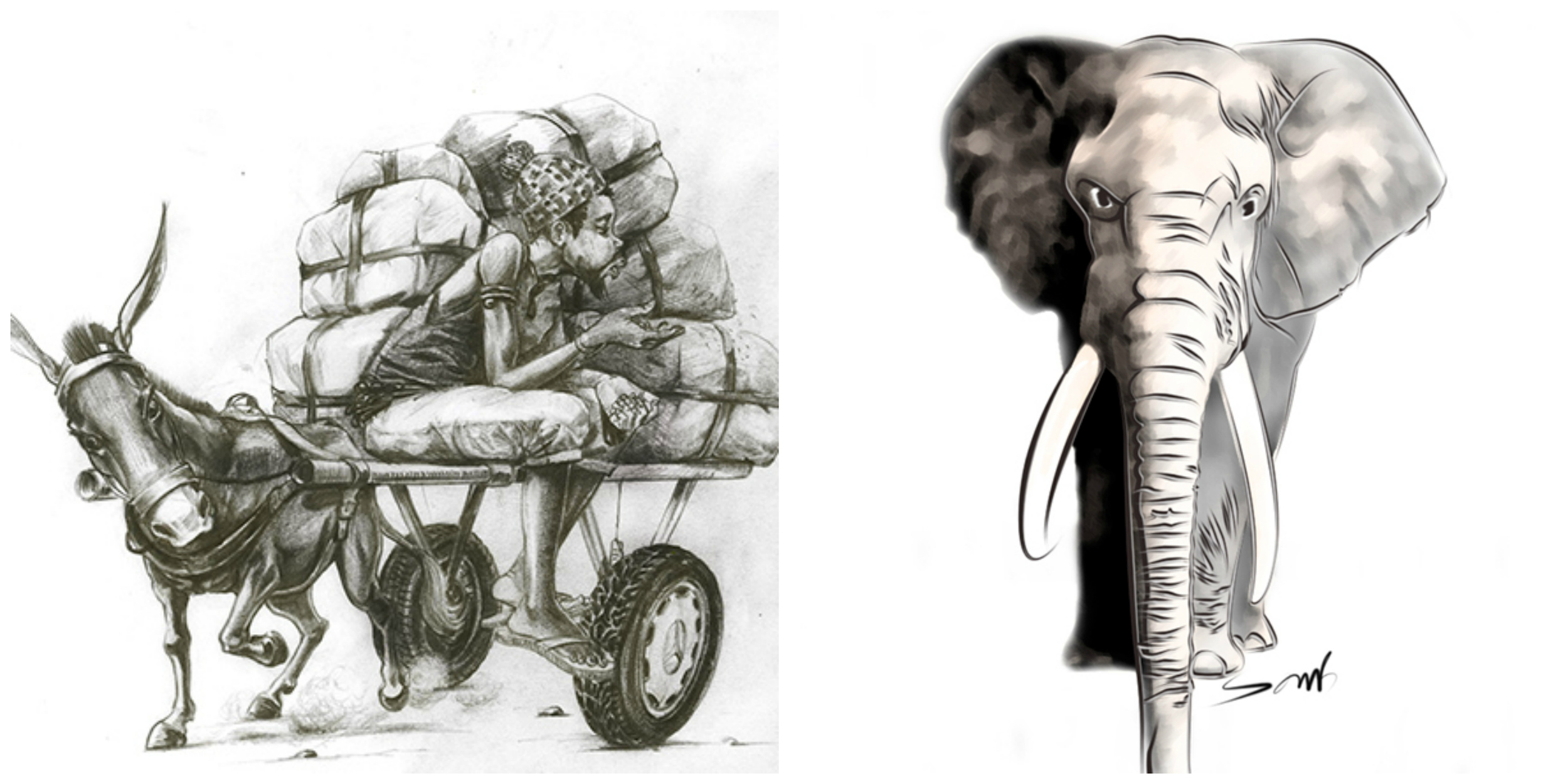 Diaye Guerté (Vendeur d'arachides, Peanut seller) - Laye Éléphant - Ismaël