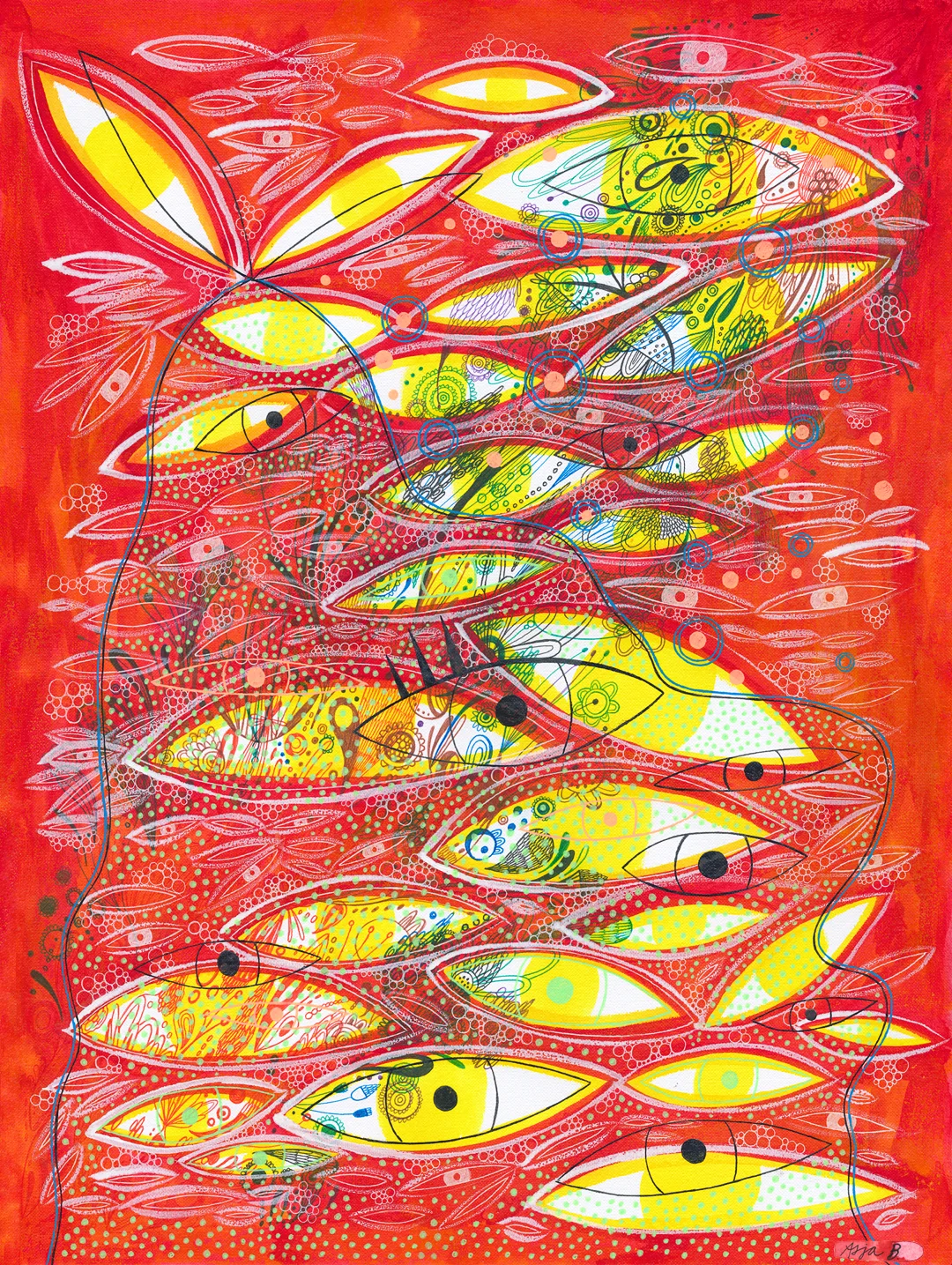It could be madness , ink on 36x48cm paper.