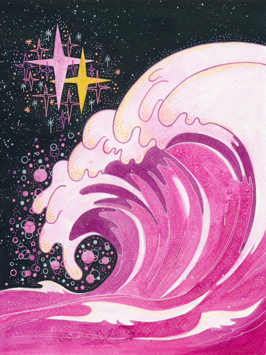 A wave of unconditional love, 2019.
