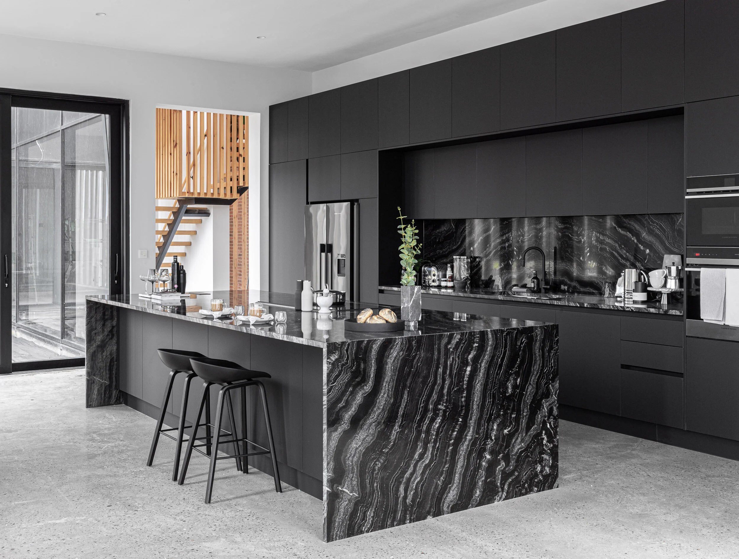 Interior studies - Hedge House for Cream &amp; Black