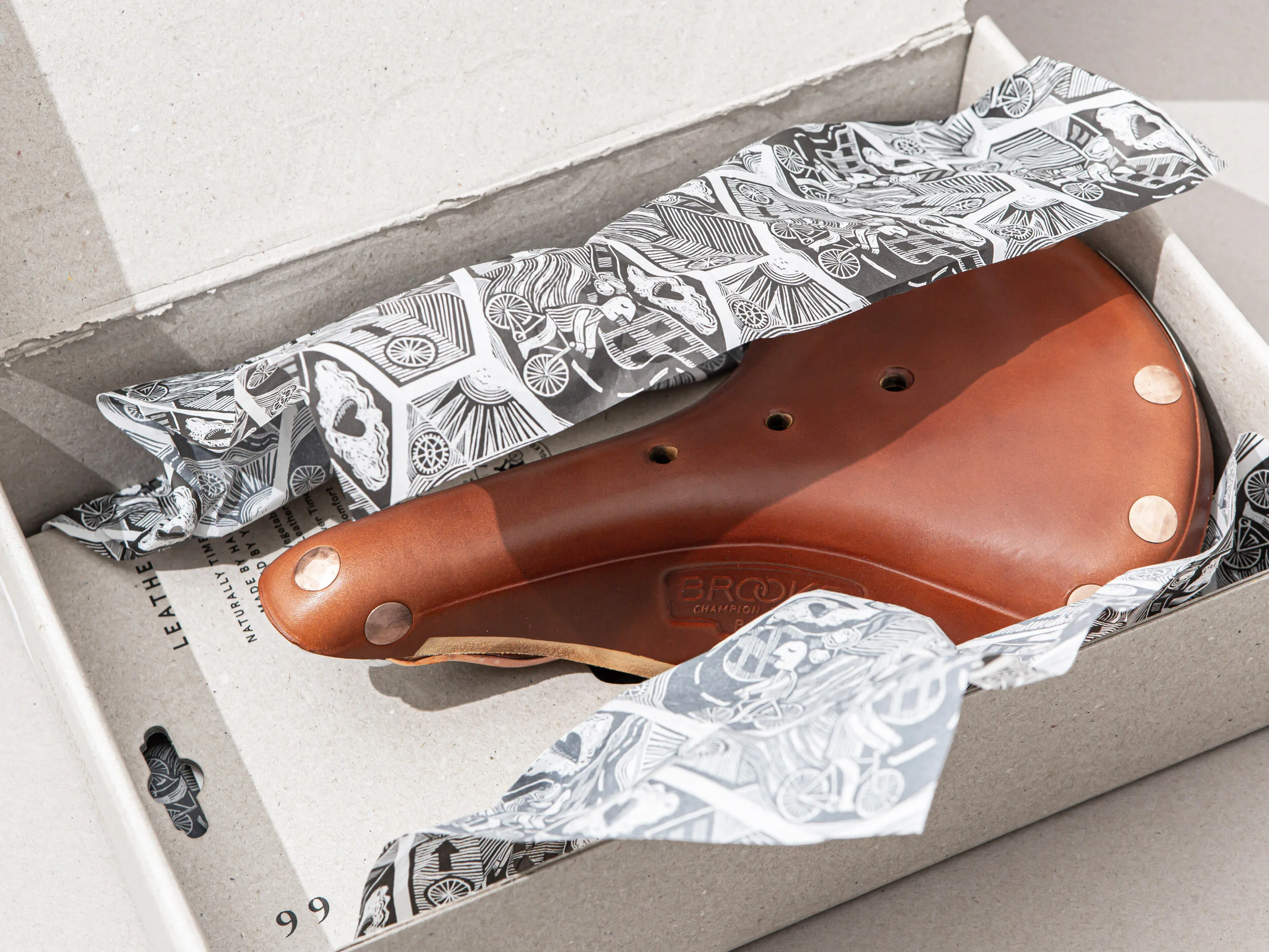 Branded collateral for Brooks England