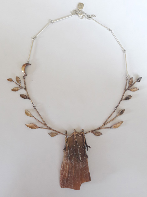 03 Becoming a tree necklace with sea shell.jpg