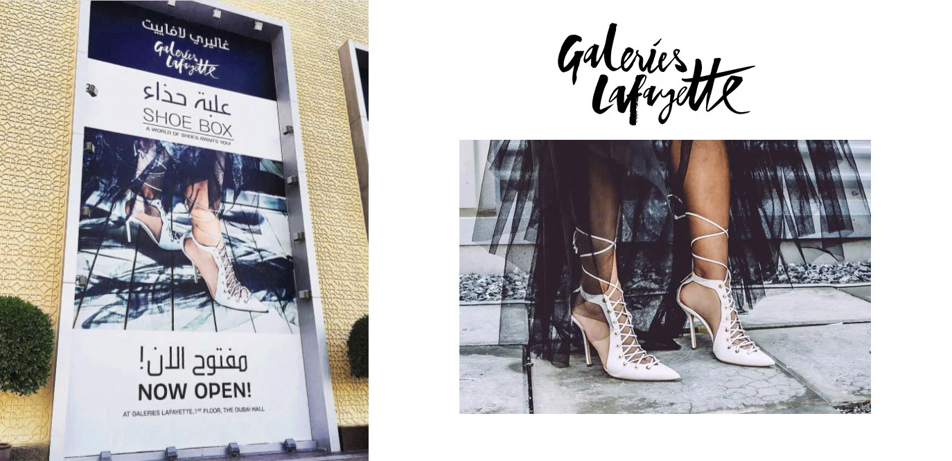 Galeries Lafayette Shoe Box Campaign