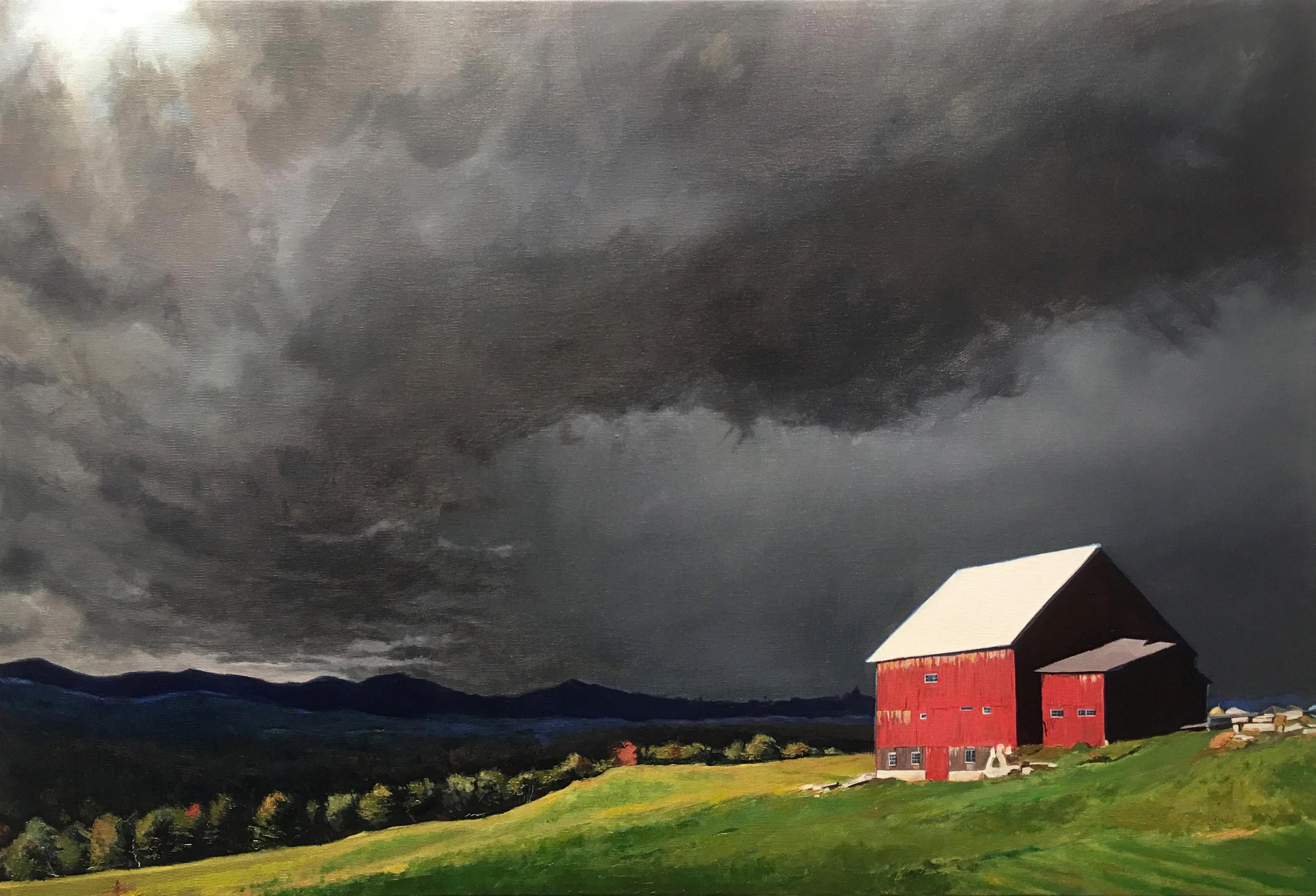 Before The Storm 24" x 36" Oil on Canvas