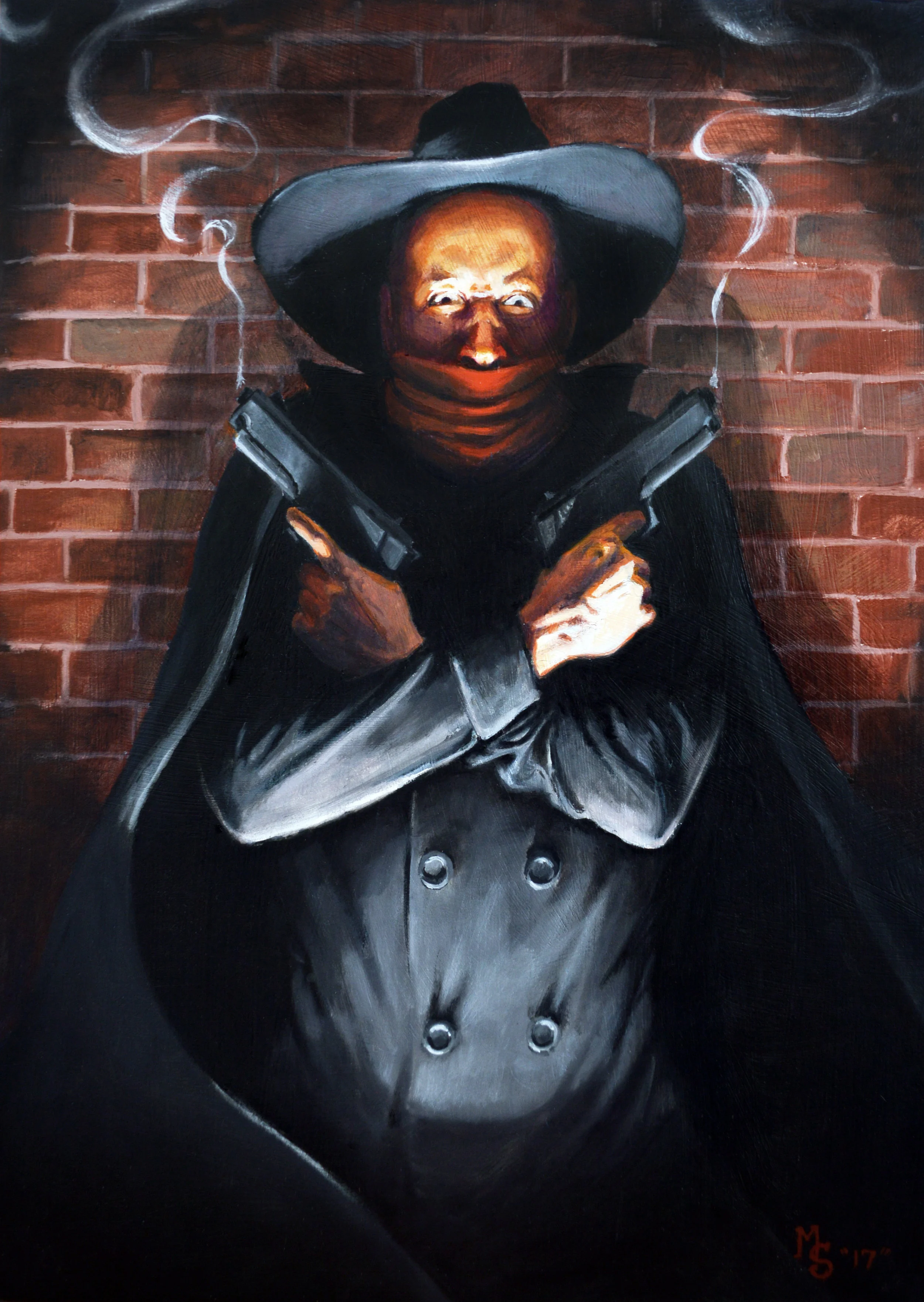 The Shadow 8" x 10" Oil on Panel