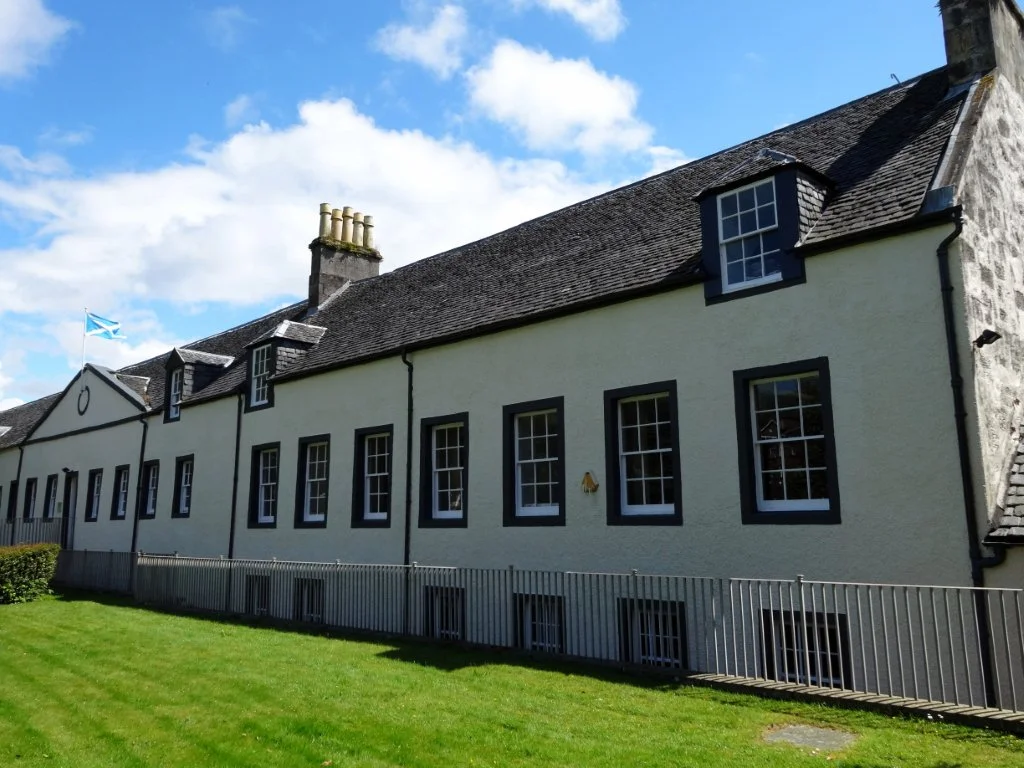 Bute Fabrics mill. Image courtesy of Bute Fabrics . 