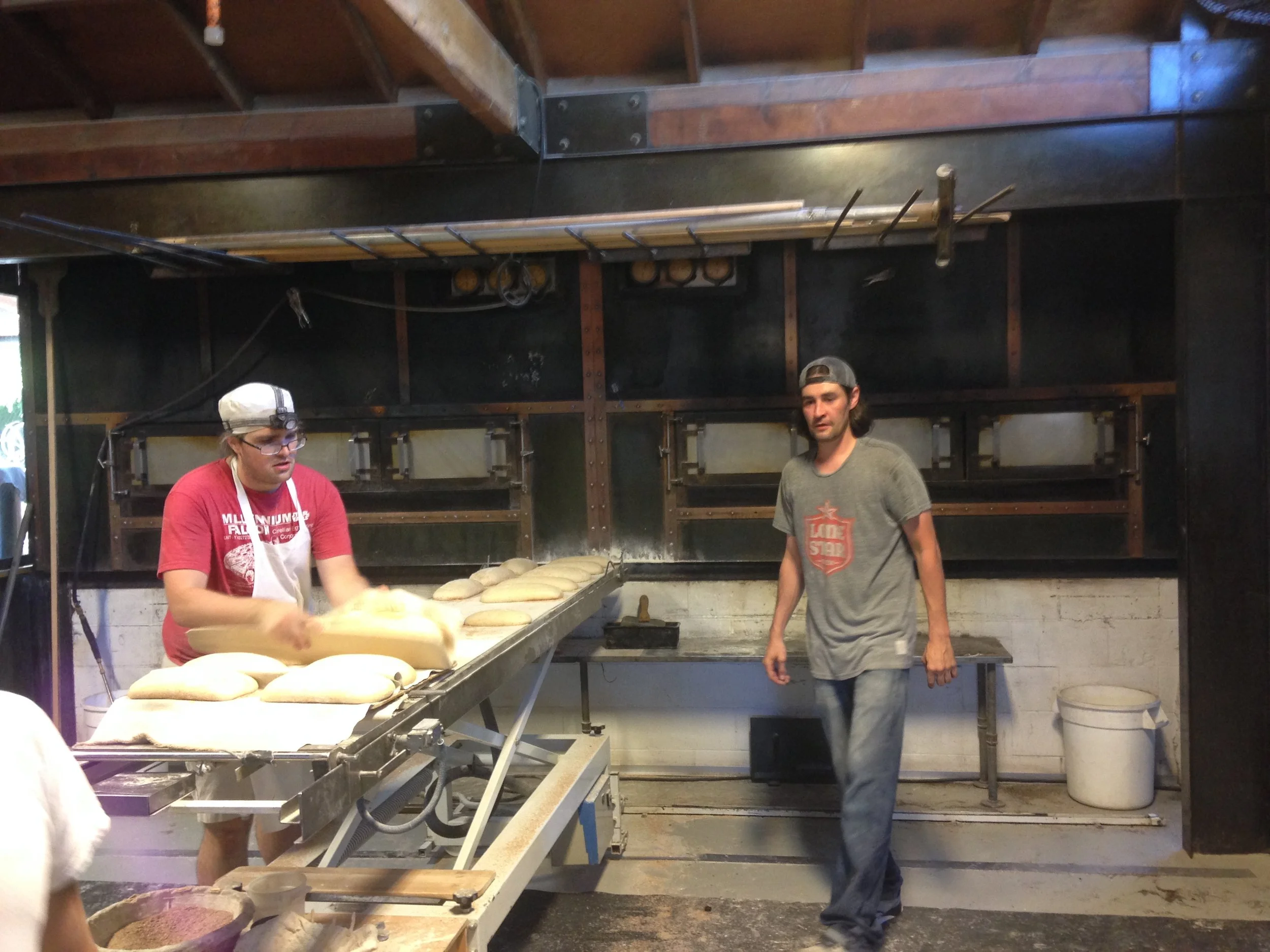 Inside the Della Fattoria sourdough bakery