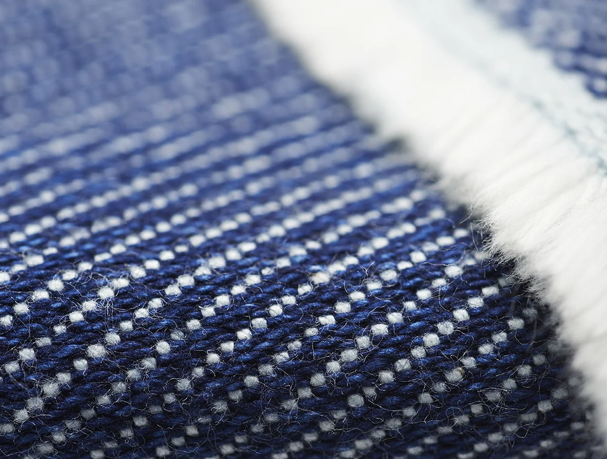 Lane x London Cloth Indigo Weave