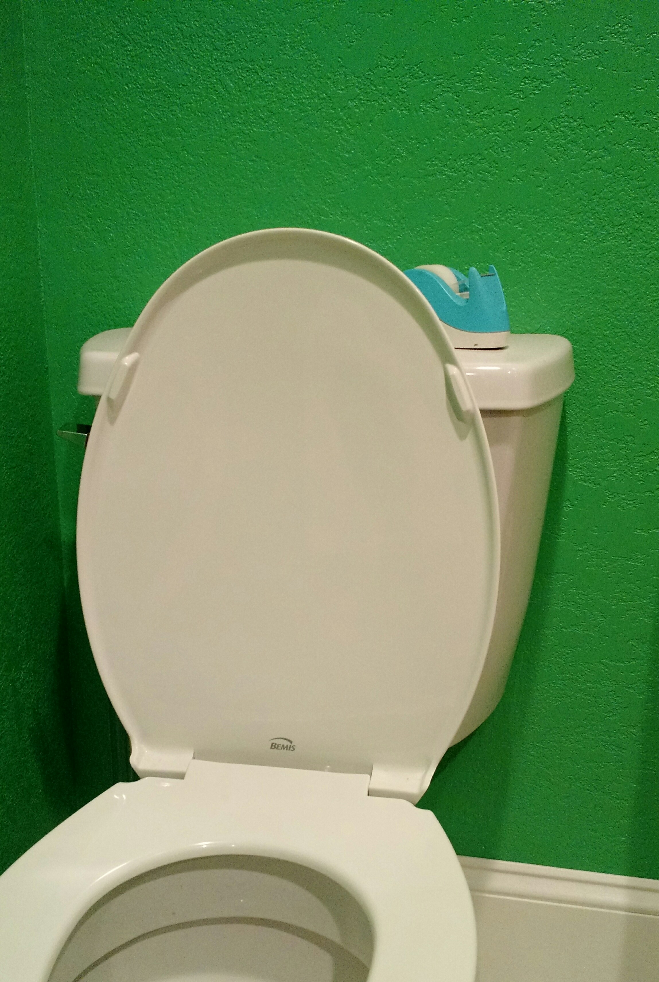 "Where's the tape?" I said. "Last time I saw it, it was in the bathroom," said Flicka.