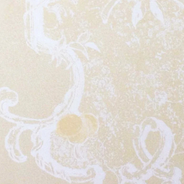 Cartouche "HONEYSUCKLE" Wallpaper