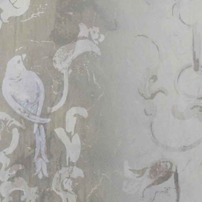 Aviatrix "Sterling" Venetian Plaster Wallpaper