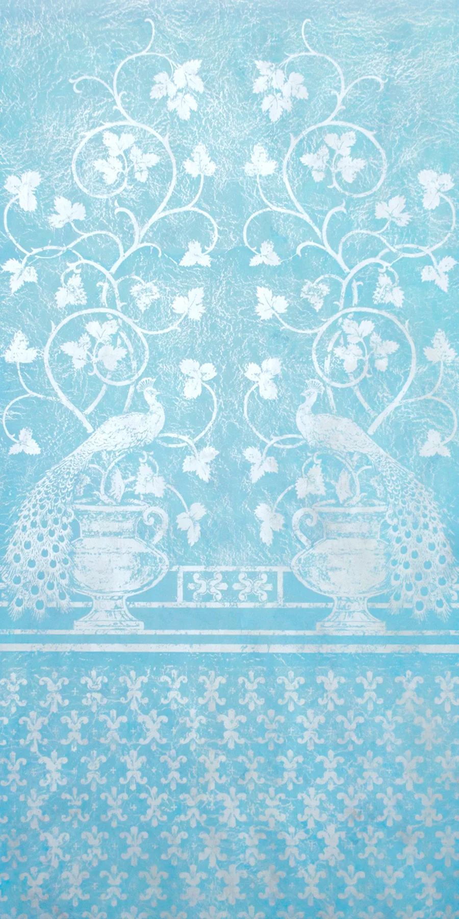 Pavo Regalis "Tiffany Blue" Venetian Plaster Wallpaper