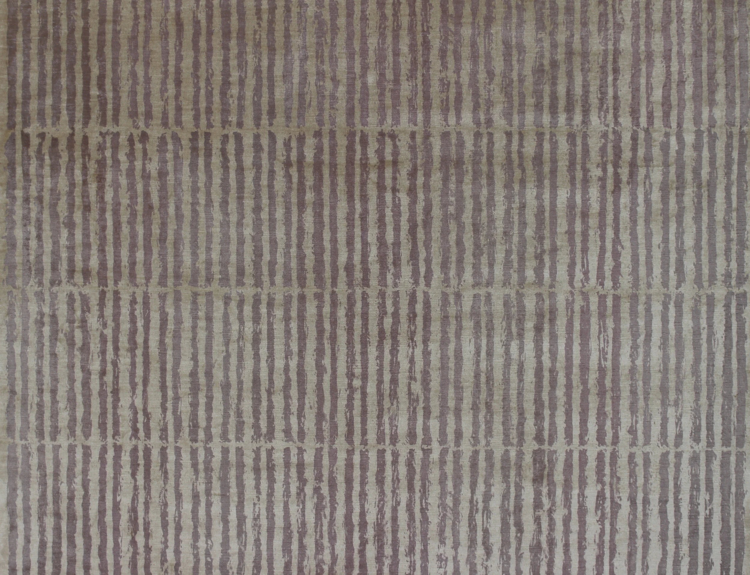 Copal Stripe "Orchid" Velvet