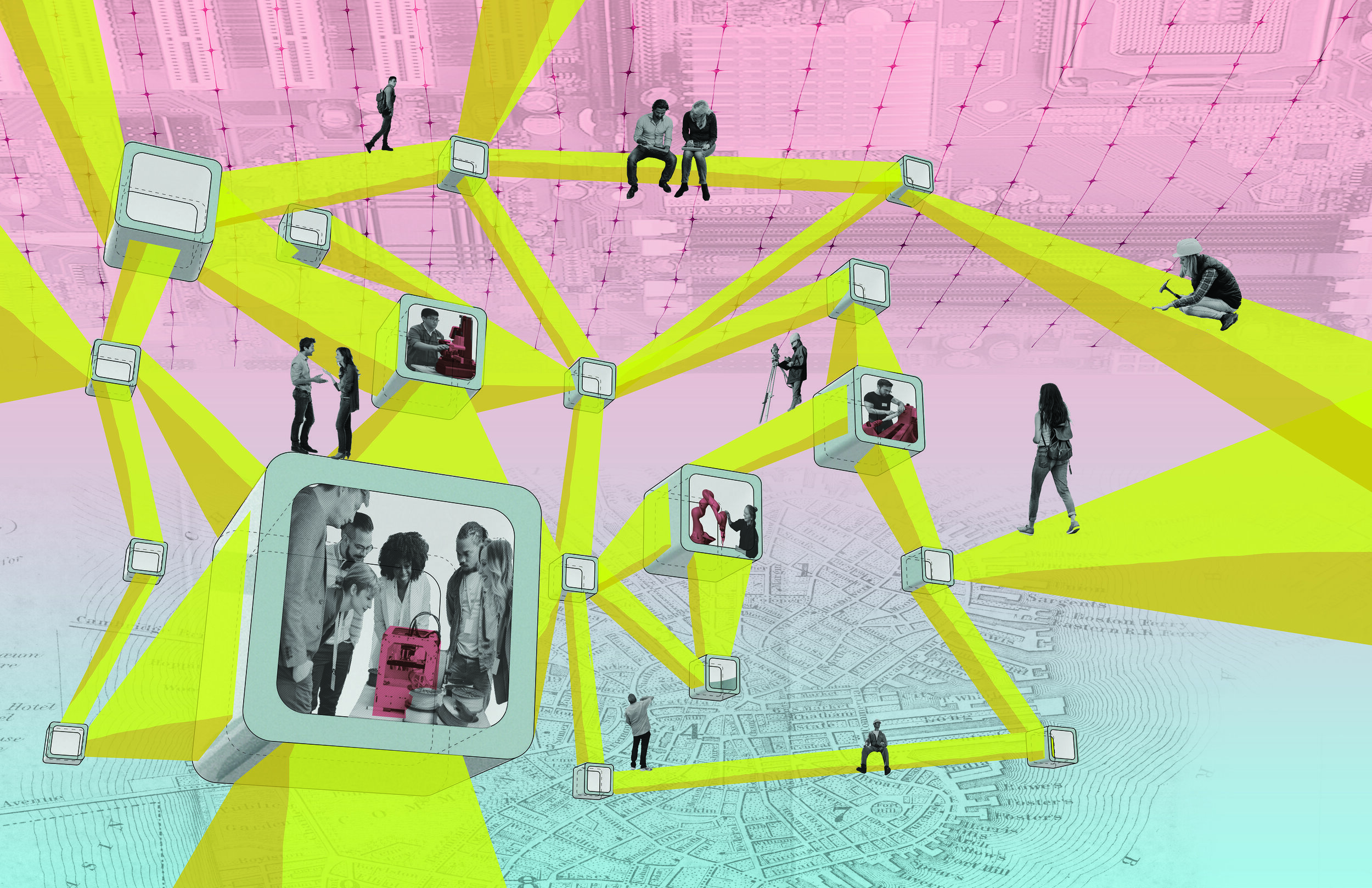 Collective Connections in the Making