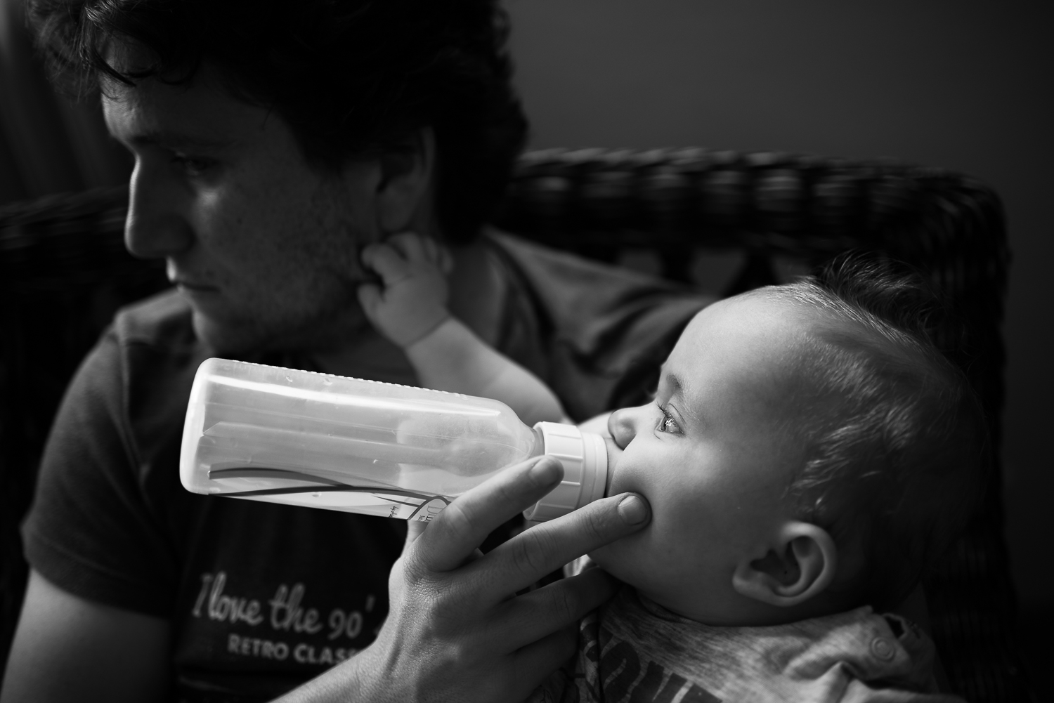 4. Photography, for me, has to be authentic, that's when it turns powerful enough to evoque emotions. Here's Carlos feeding his son Juan.
