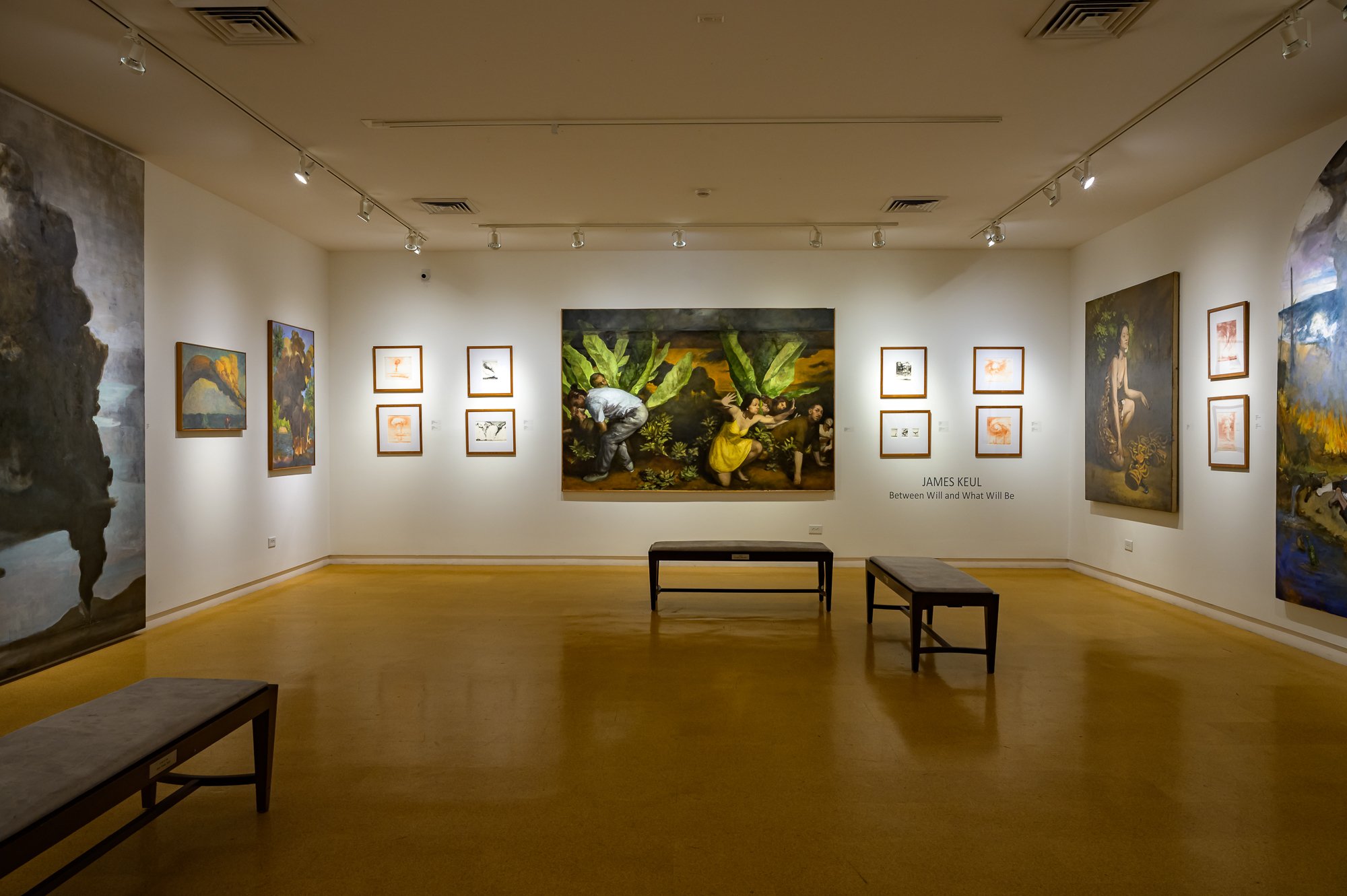 Installation view of exhibition: Between Will and What Will Be