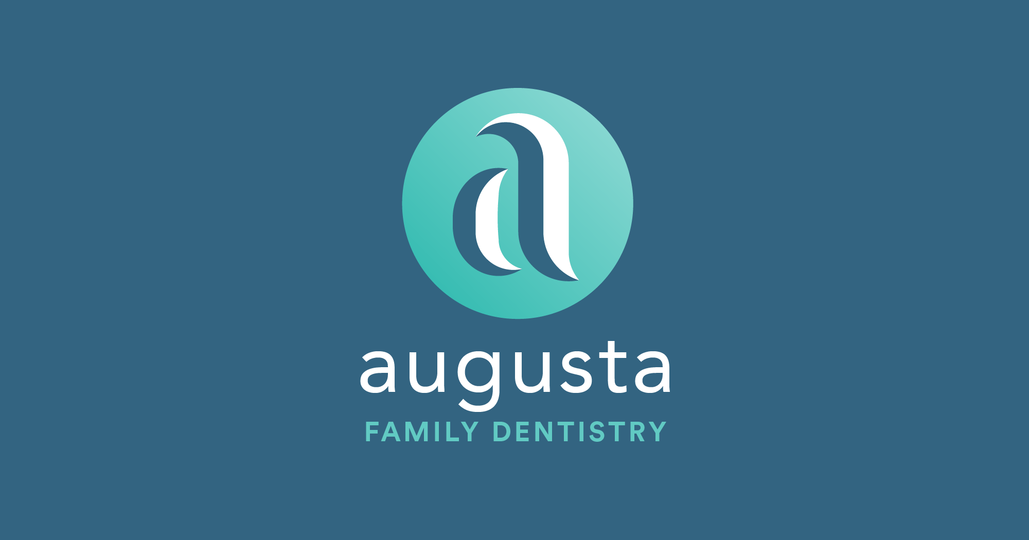 Augusta Family Dentistry logo concept