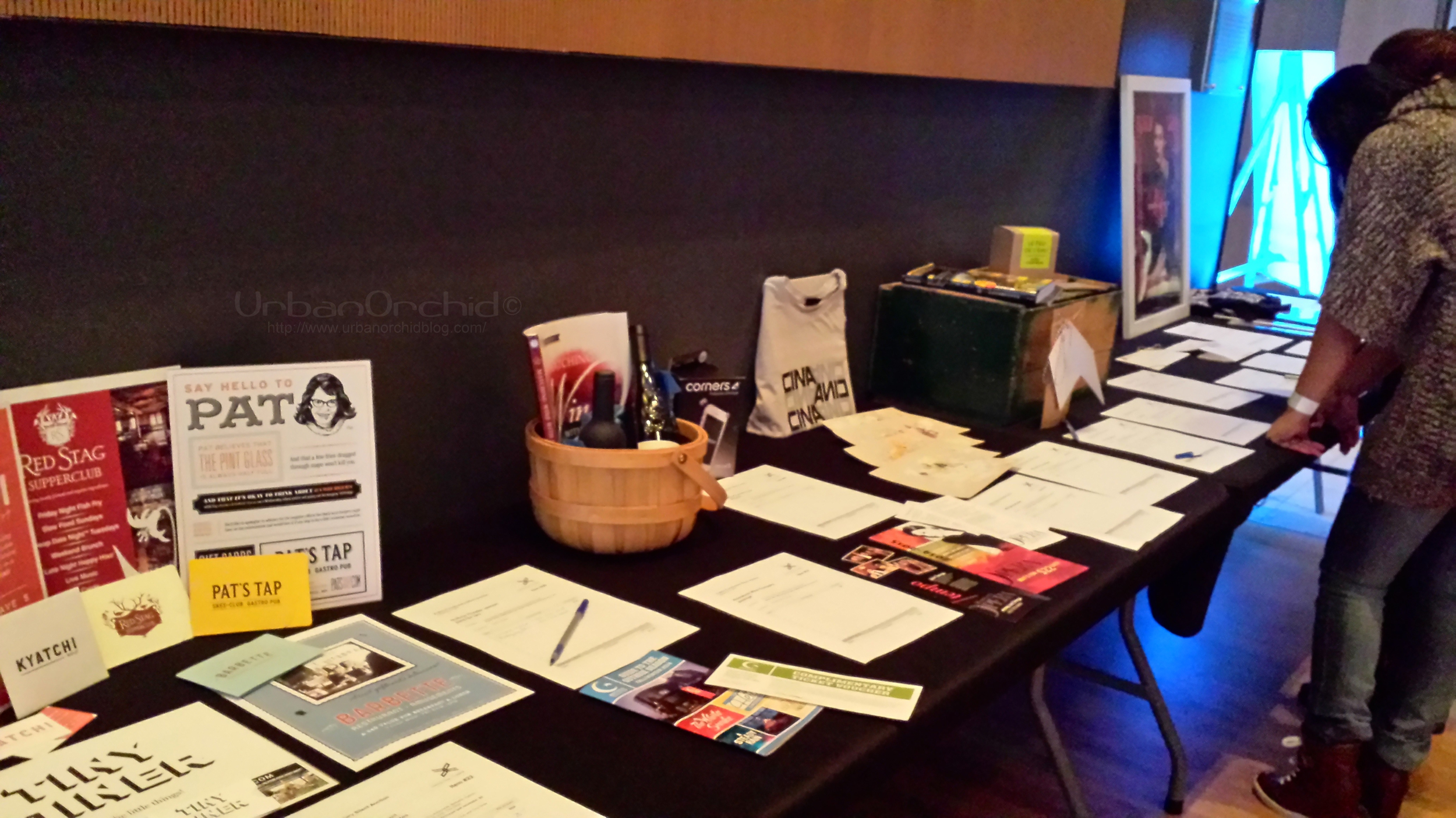  Silent auction items benefitting Public Functionary at Envision Fall 2014. 