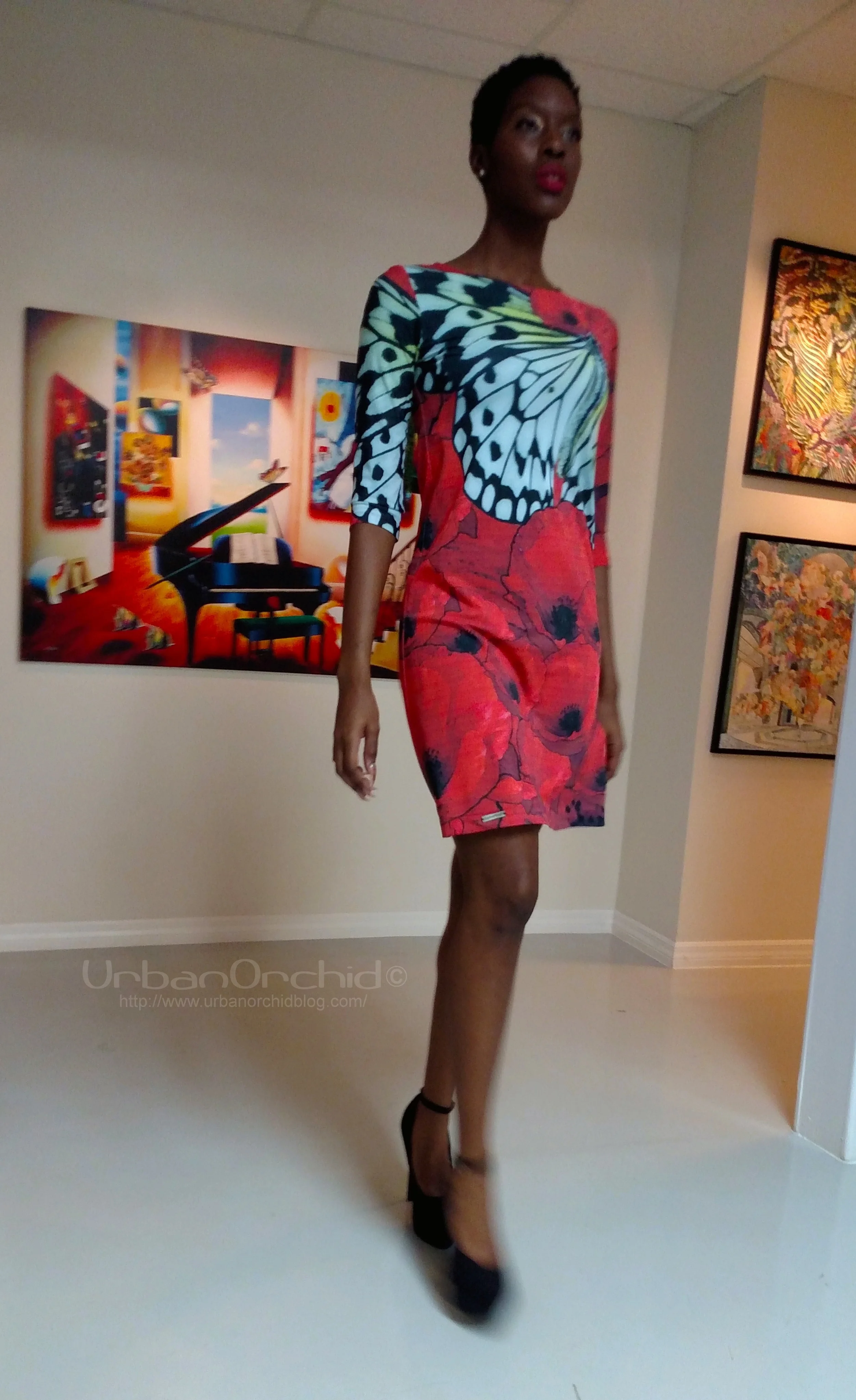 The Danielle dress from the Animal Collection - http://shop.strawberryblondeclothing.com/The-Danielle-Dress-Animal-Collection-67.htm