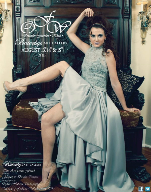 Promo poster by Orlando Fashion Week Corp .