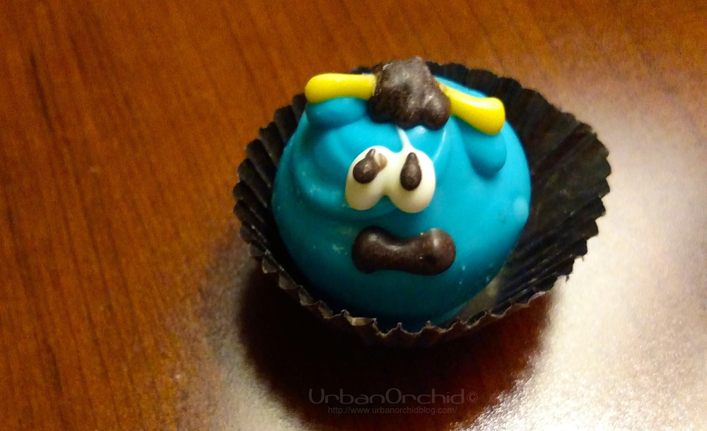 Babe the Blue Ox truffle from Chocolates Plus