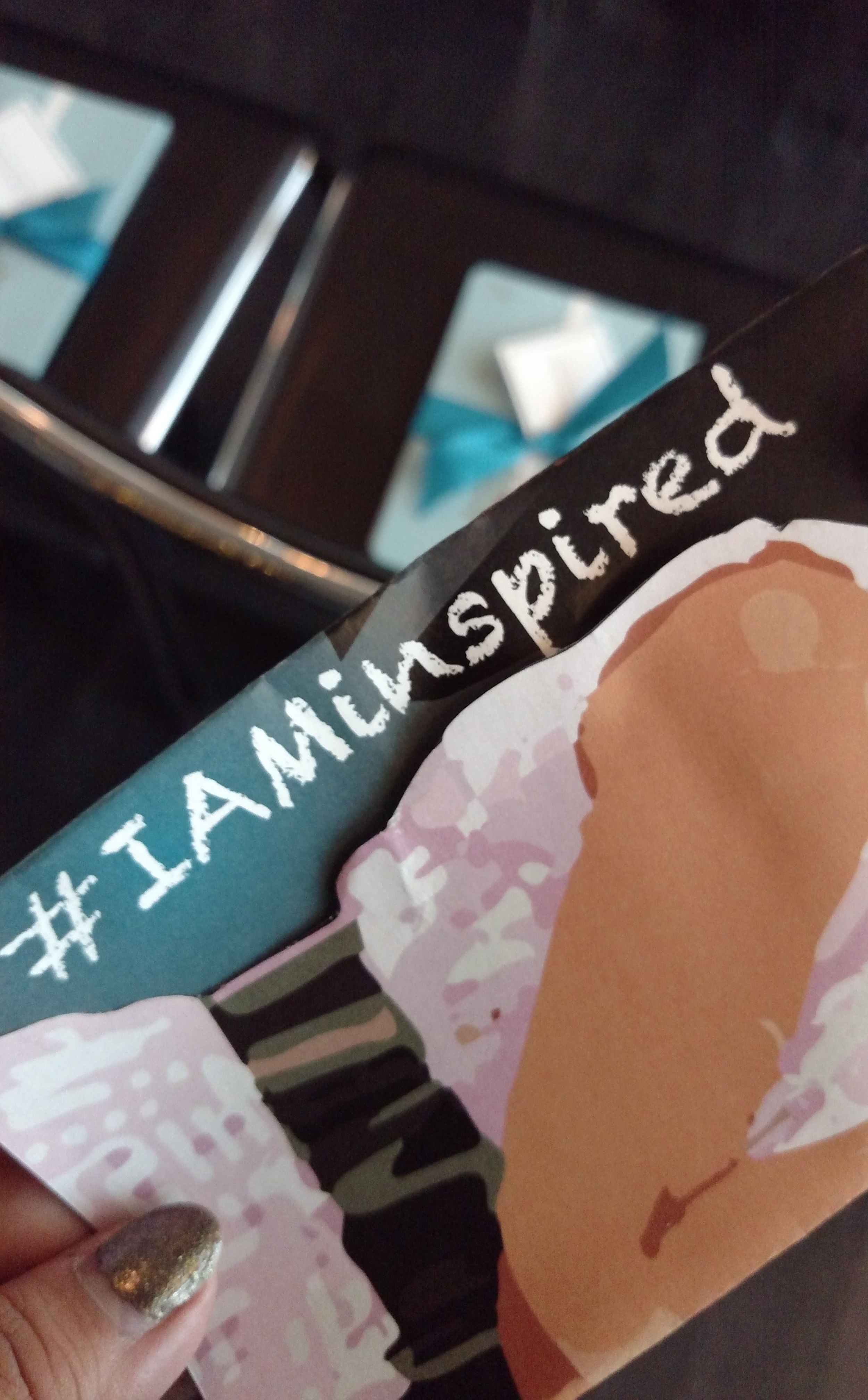 Event program for I Am Inspired