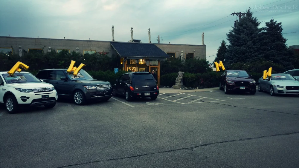 FWMN balloons outside Intelligent Nutrients for I Am Inspired.