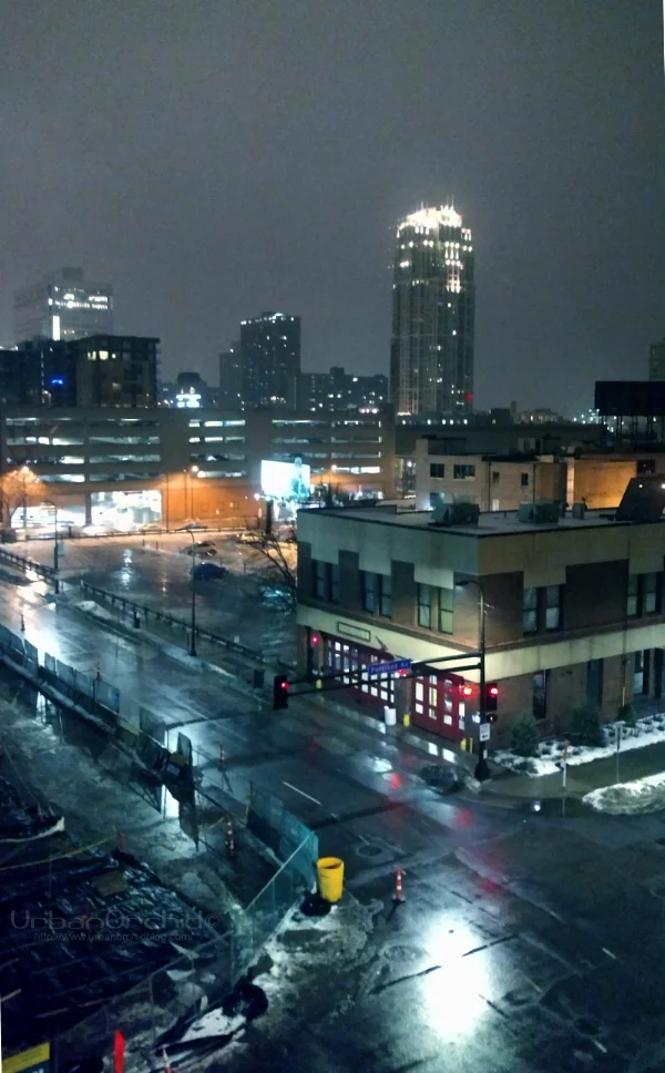 View from the room. 