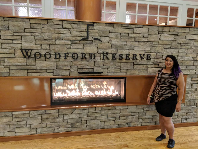 Inside the Woodford Reserve Visitor Center