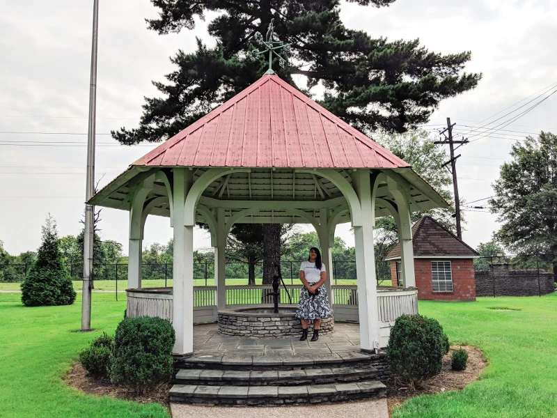 Former well that served the area